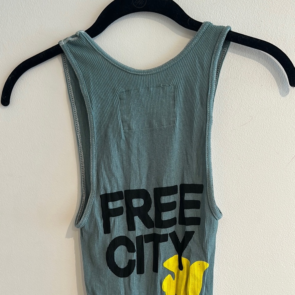 Free City Graphic Tank Top
